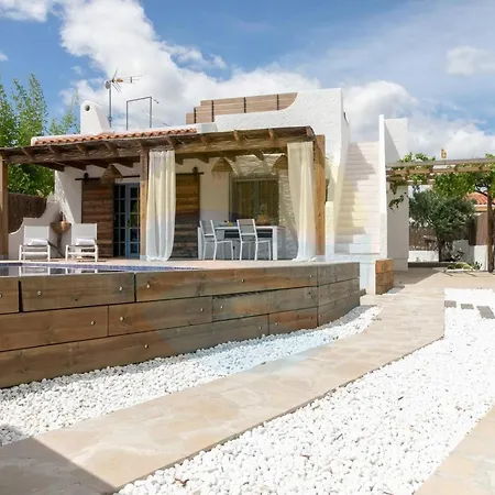 Feriehus Eivissa - Casa En Con Piscina Privada Y A 150m De La Playa - Deltavacaciones Riumar